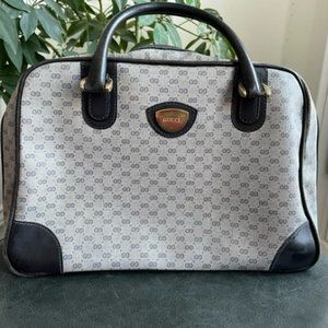 GUCCI Vintage Satchel Handbag 02 39 4330